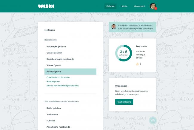 Practise page on Wiski